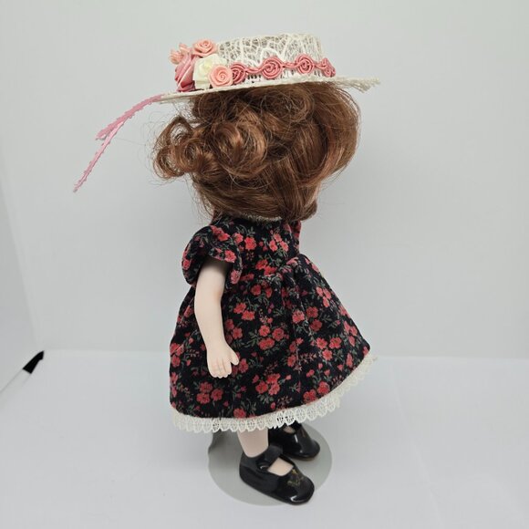 Vintage Armand Marseille D. R. G. M. Germany 243 Porcelain Doll, 8.5" w/ Stand - Picture 4 of 12